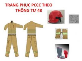 quần áo chữa cháy thông tư 48