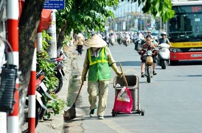 Đồng Phục Công Nhân Vệ Sinh