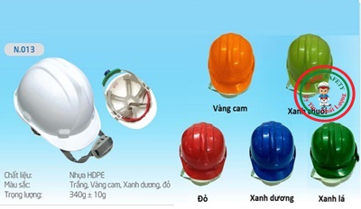 Nón Bảo Hộ Bảo Bình N006